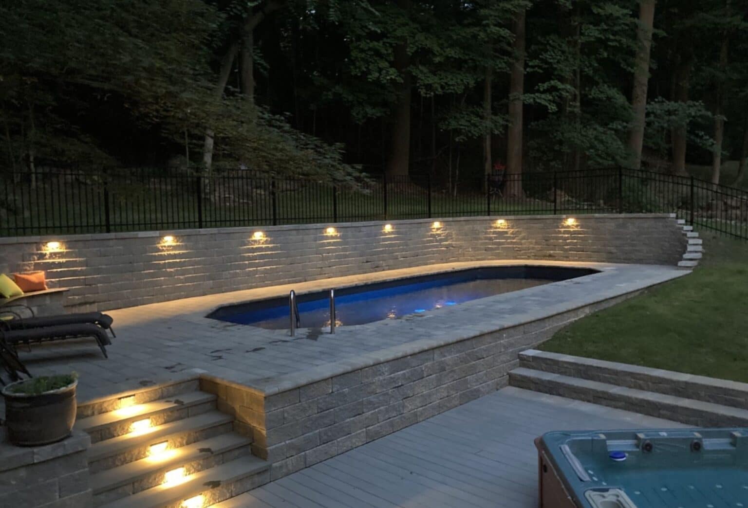 Grecian Shape Johnson's Pools